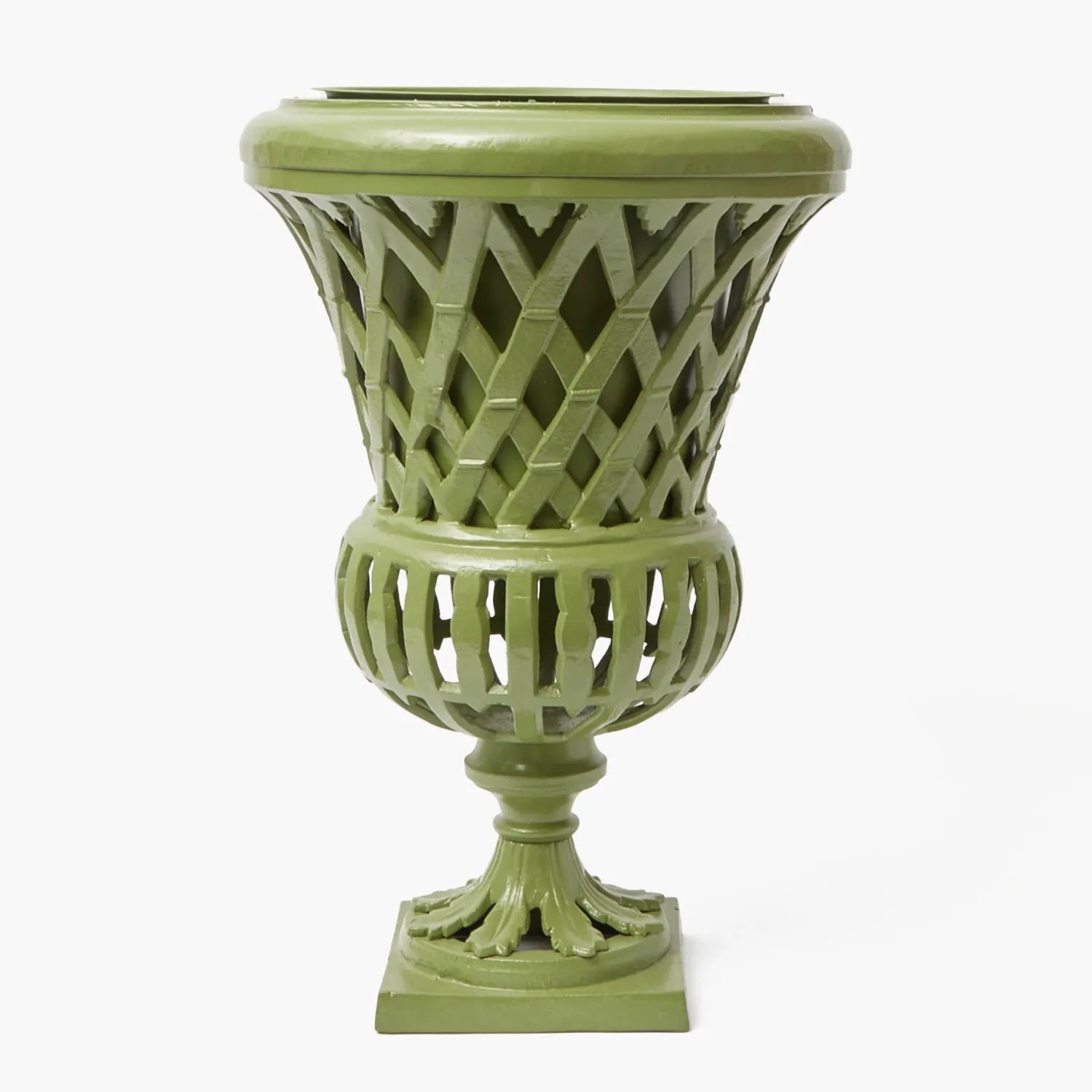 Mrs. Alice Adelaide Green Lattice Urn< Vases | Vases & Planters