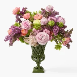 Mrs. Alice Adelaide Green Lattice Urn< Vases | Vases & Planters