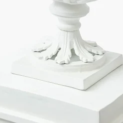 Mrs. Alice Adelaide White Lattice Urn & Pedestal< Vases | Vases & Planters