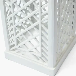 Mrs. Alice Adelaide White Lattice Urn & Pedestal< Vases | Vases & Planters