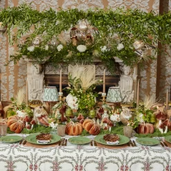 Mrs. Alice Alathea Caramel Linen Placemats (Set of 4)< Placemats