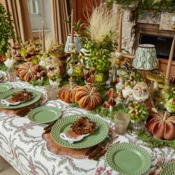 Mrs. Alice Alathea Caramel Linen Placemats (Set of 4)< Placemats