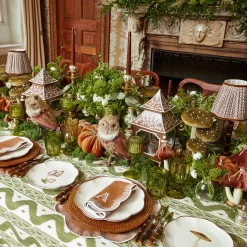 Mrs. Alice Alathea Caramel Linen Placemats (Set of 4)< Placemats