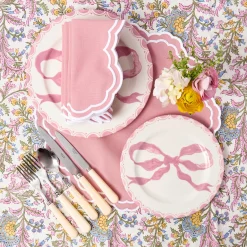Mrs. Alice Allegra Pink Placemats (Set of 4)< Placemats