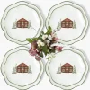 Mrs. Alice Alpine Chalet Dinner & Starter Plates (Set of 8)< Crockery Sets