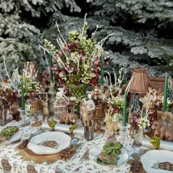 Mrs. Alice Alpine Chalet Dinner & Starter Plates (Set of 8)< Crockery Sets