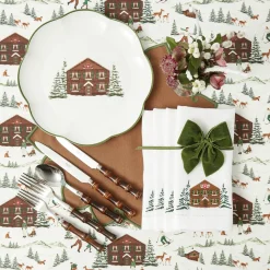 Mrs. Alice Alpine Chalet Dinner Plate< Dinner Plates