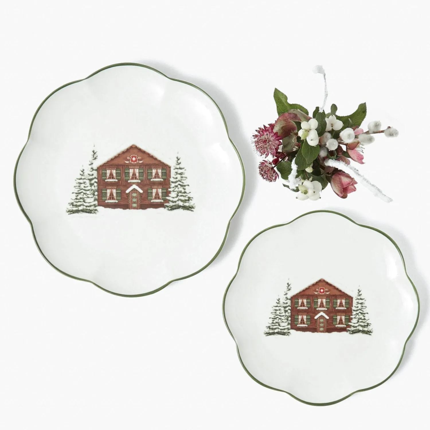 Mrs. Alice Alpine Chalet Starter Plate< Starter Plates