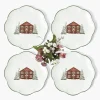 Mrs. Alice Alpine Chalet Starter Plate (Set of 4)< Starter Plates | Crockery Sets