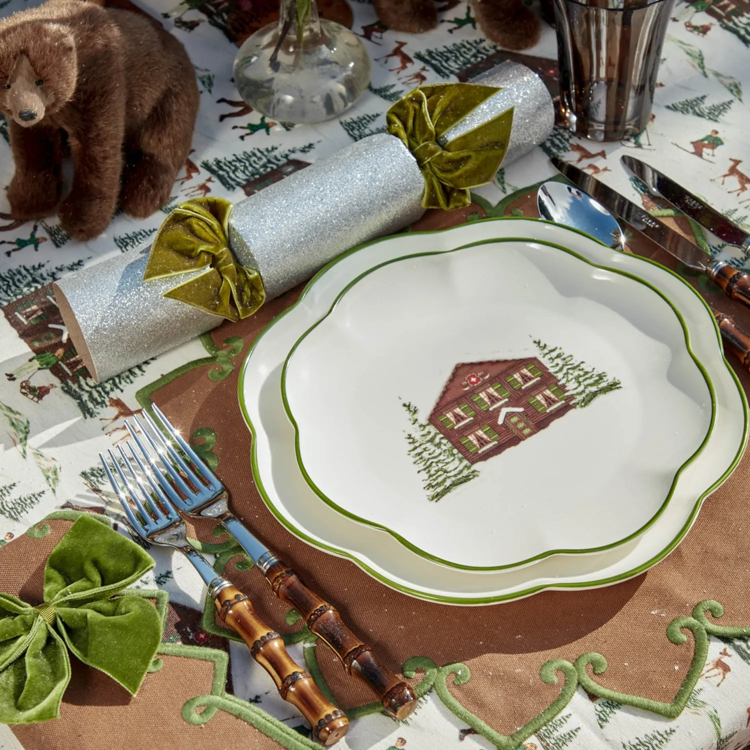 Mrs. Alice Alpine Chalet Starter Plate< Starter Plates