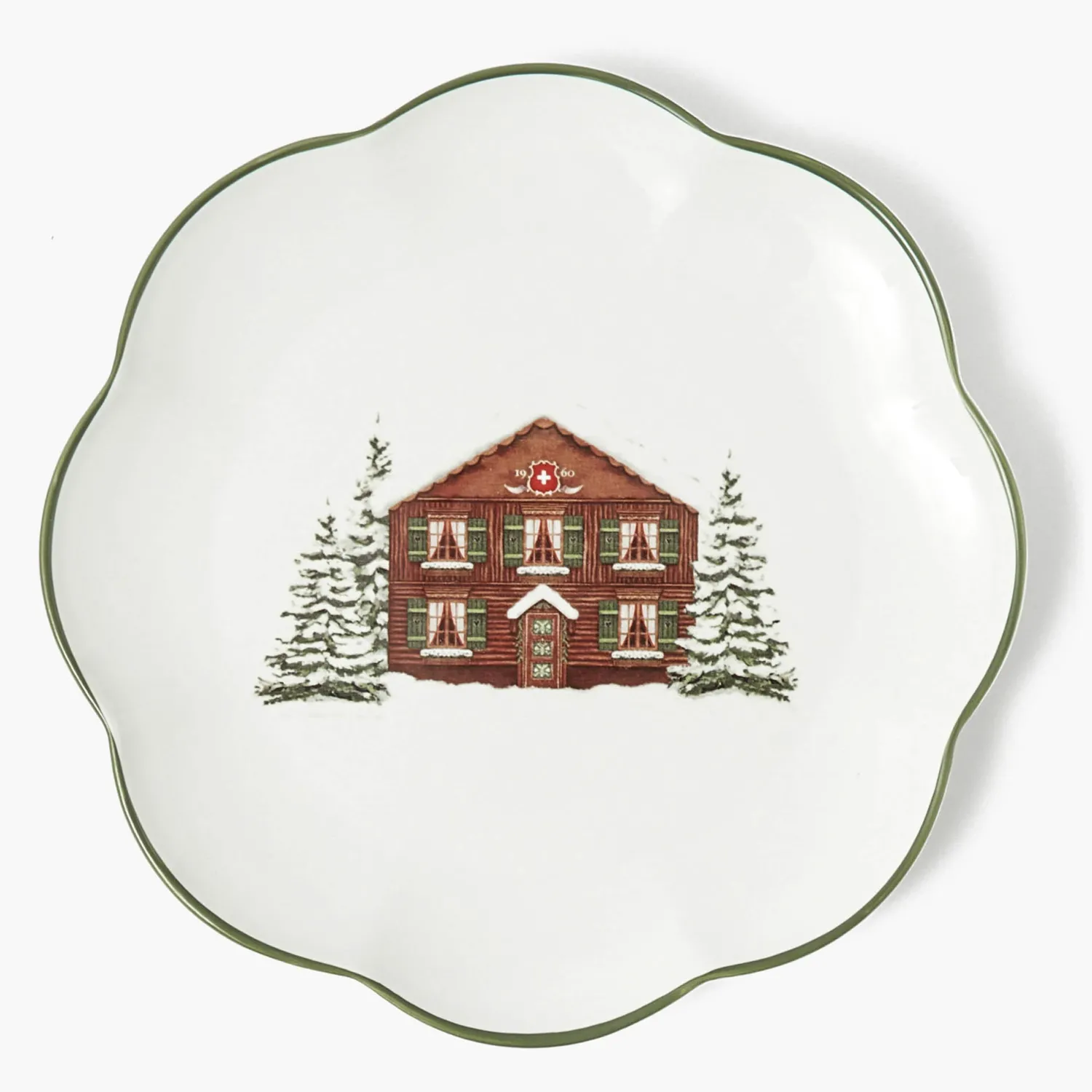 Mrs. Alice Alpine Chalet Starter Plate< Starter Plates