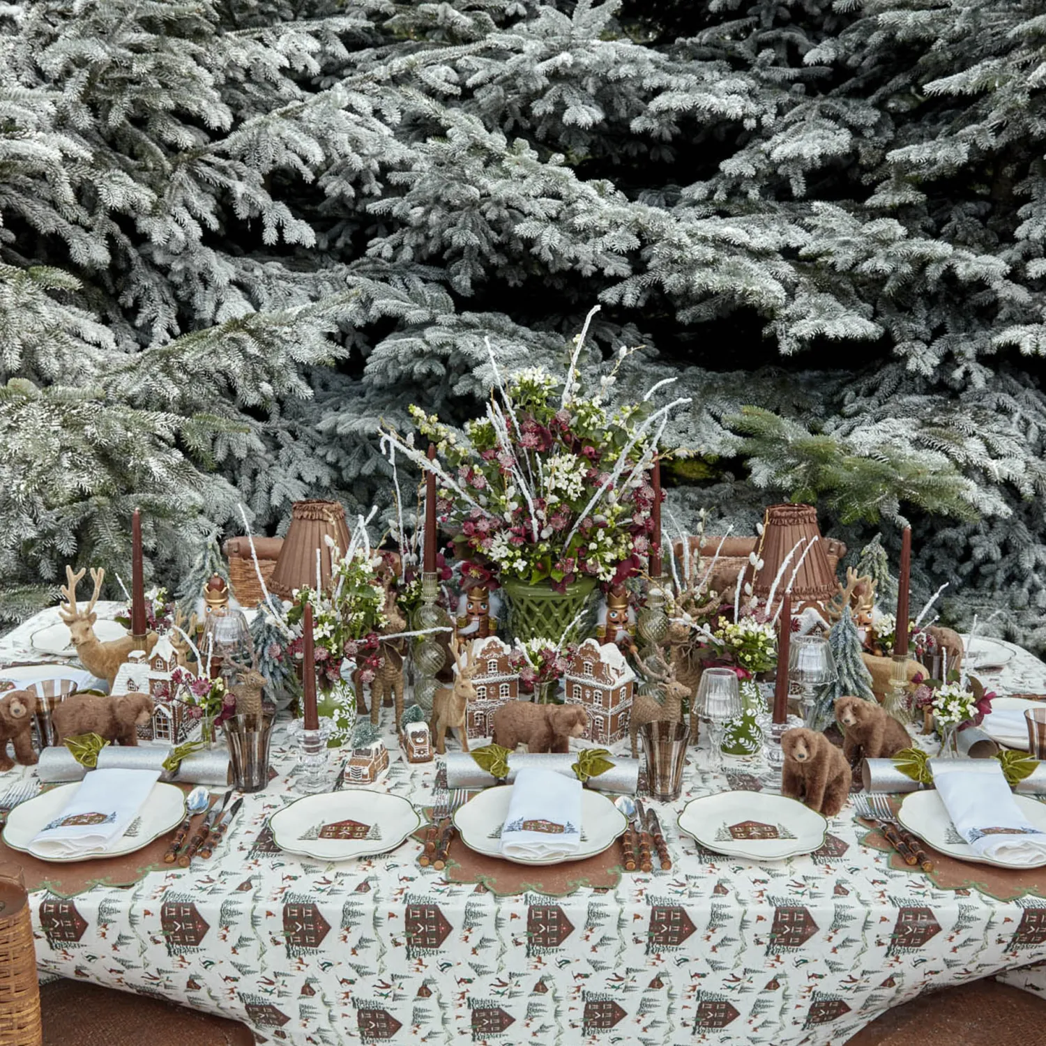 Mrs. Alice Alpine Chalet Starter Plate< Starter Plates