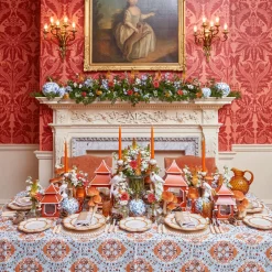 Mrs. Alice Amber Hobnail Jug and Glasses (Set of 6)< Glassware Sets