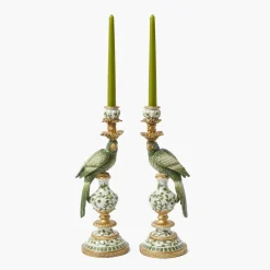 Mrs. Alice Apple Green Candles (Set of 8)< Summer Candleware | Candles