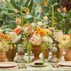 Mrs. Alice Apple Green Candles (Set of 8)< Summer Candleware | Candles