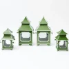 Mrs. Alice Apple Green Pagoda Lantern Set< Year-round Decorations | Spring Decorations