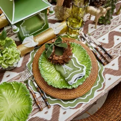 Mrs. Alice Apple Green Pagoda Lantern Set< Year-round Decorations | Spring Decorations