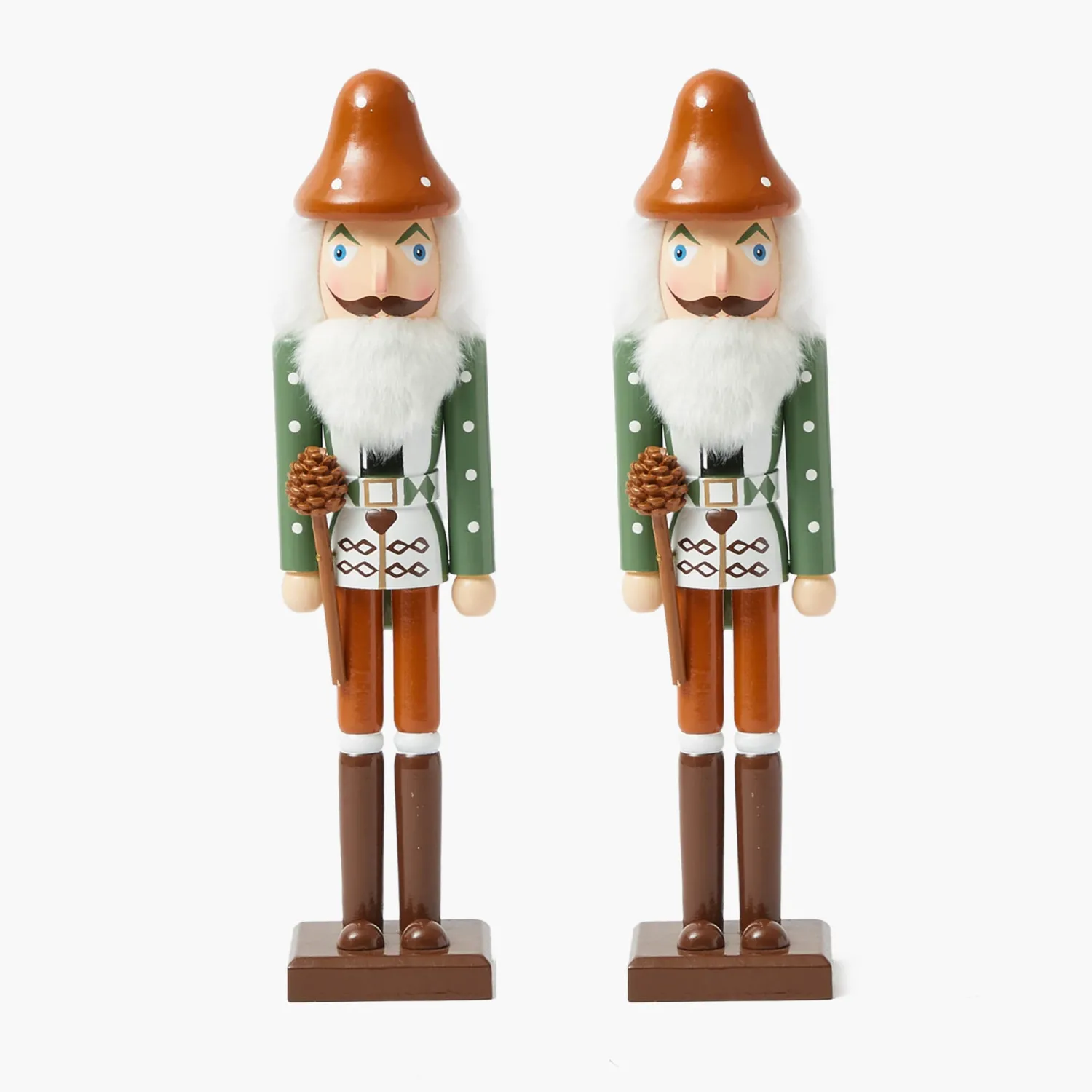 Mrs. Alice Autumnal Gnome Nutcracker (Pair) - 38cm< Autumn Decorations