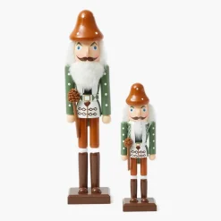 Mrs. Alice Autumnal Gnome Nutcracker (Pair) - 38cm< Autumn Decorations