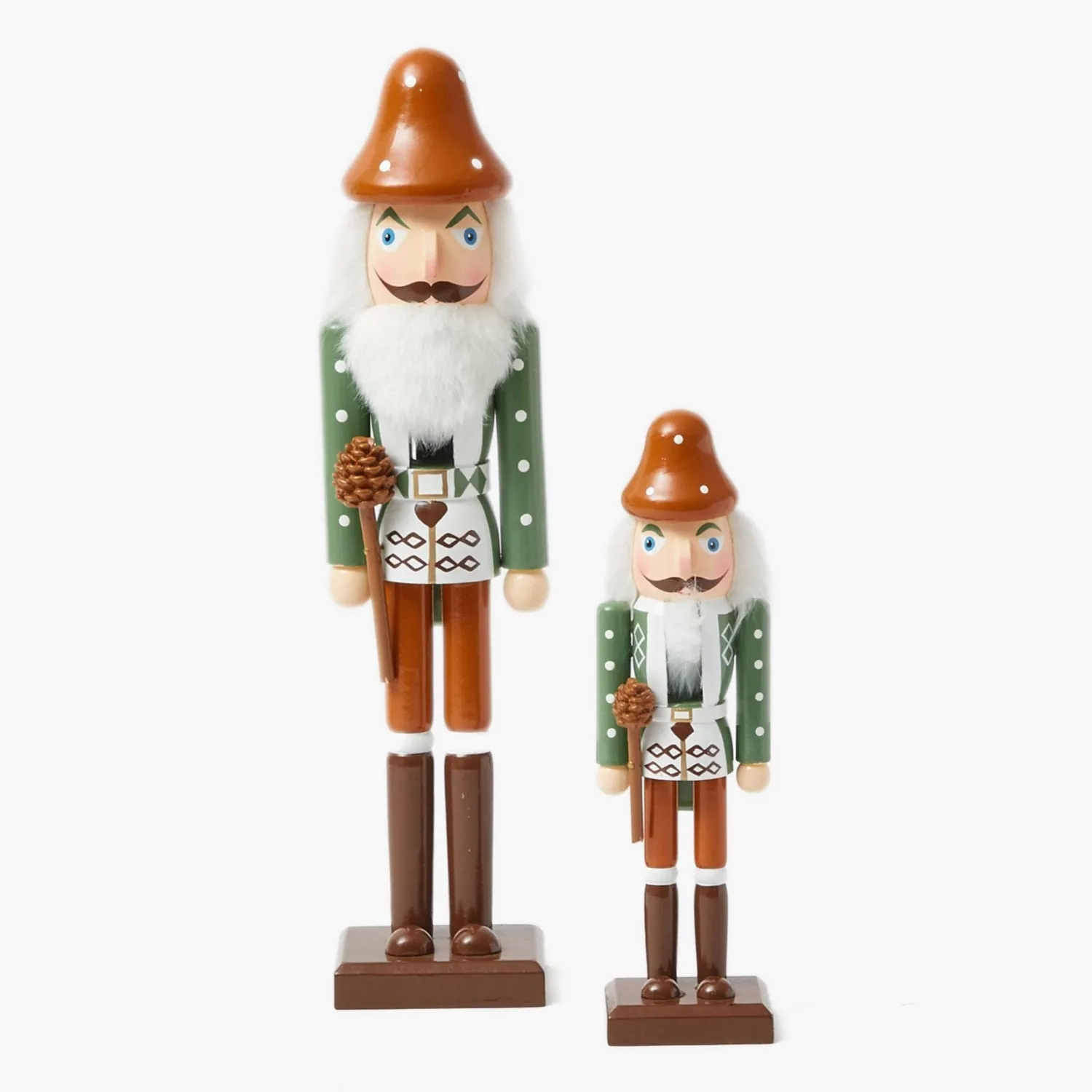 Mrs. Alice Autumnal Gnome Nutcracker (Pair) - 38cm< Autumn Decorations