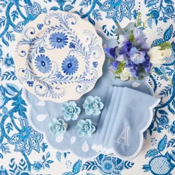Mrs. Alice Bettina Blue & White Napkins (Set of 4)< Napkins | Mrs. Alice Monogram