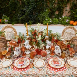 Mrs. Alice Bettina Burnt Orange Napkins (Set of 4)< Napkins | Mrs. Alice Monogram