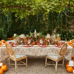 Mrs. Alice Bettina Burnt Orange Napkins (Set of 4)< Napkins | Mrs. Alice Monogram