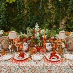 Mrs. Alice Bettina Burnt Orange Napkins (Set of 4)< Napkins | Mrs. Alice Monogram