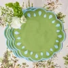 Mrs. Alice Bettina Green & Blue Placemats (Set of 4)< Placemats
