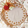 Mrs. Alice Bettina Taupe & Mustard Placemats (Set of 4)< Placemats