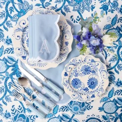 Mrs. Alice Blue Flowers Starter Plates (Set of 4)< Starter Plates | Crockery Sets
