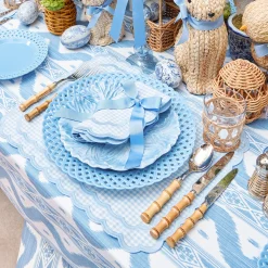 Mrs. Alice Blue Grosgrain Bow - 20cm (Set of 4)< Napkin Rings & Bows