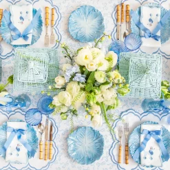 Mrs. Alice Blue Grosgrain Bow - 20cm (Set of 4)< Napkin Rings & Bows