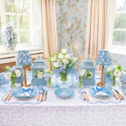 Mrs. Alice Blue Grosgrain Bow - 20cm (Set of 4)< Napkin Rings & Bows