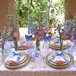 Mrs. Alice Blue Grosgrain Bow - 20cm (Set of 4)< Napkin Rings & Bows