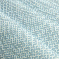 Mrs. Alice Blue Lotus Flower Fabric< Serena Fresson Fabrics