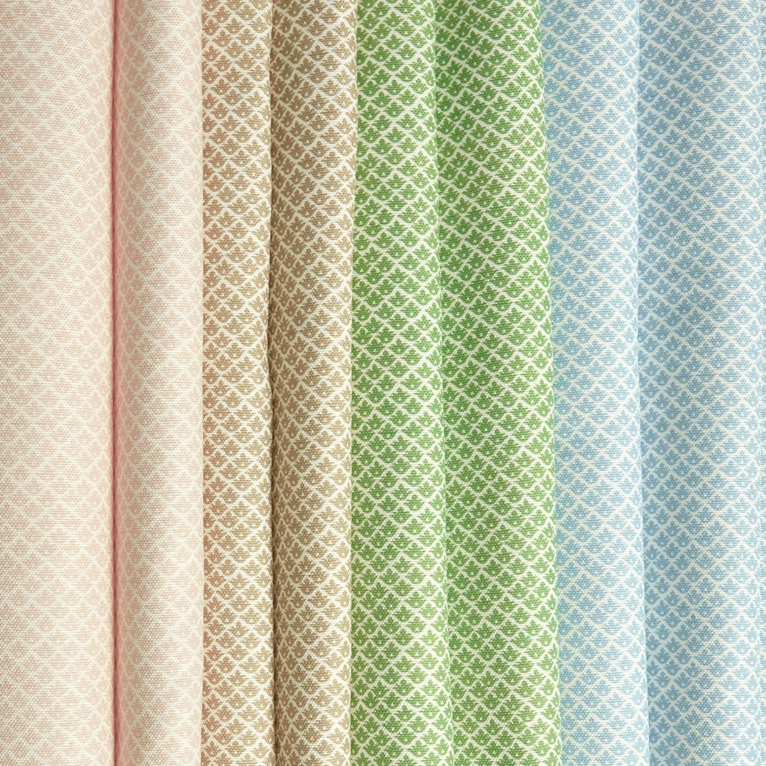 Mrs. Alice Blue Lotus Flower Fabric< Serena Fresson Fabrics