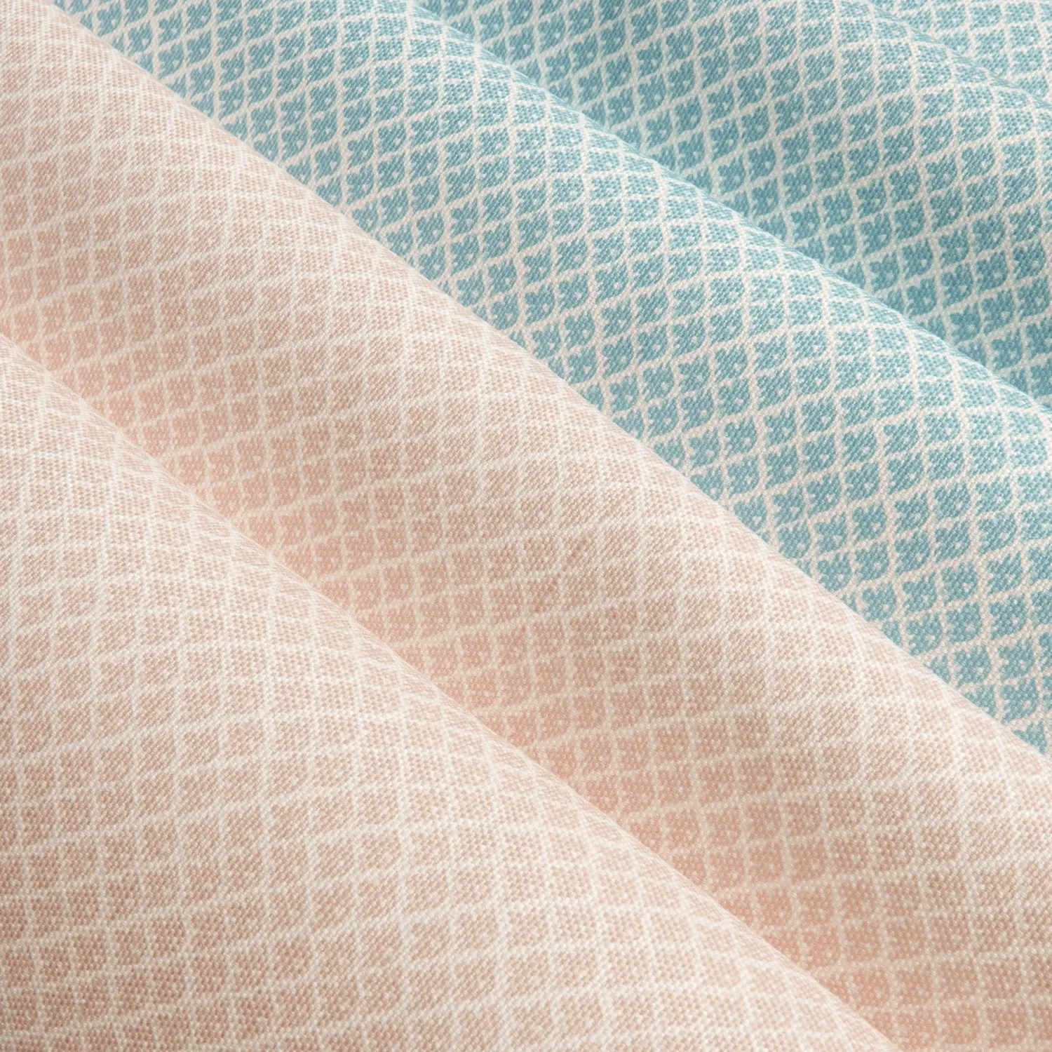 Mrs. Alice Blue Lotus Flower Fabric< Serena Fresson Fabrics