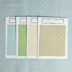 Mrs. Alice Blue Lotus Flower Fabric< Serena Fresson Fabrics