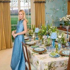 Mrs. Alice Blue Melograno Dinner & Starter Plates (Set of 8)< Crockery Sets