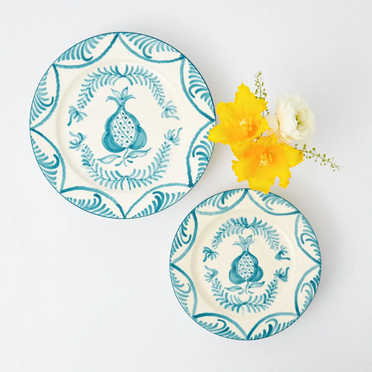 Mrs. Alice Blue Melograno Starter Plates (Set of 4)< Starter Plates | Crockery Sets