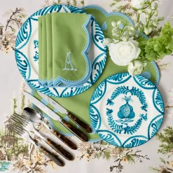 Mrs. Alice Blue Melograno Starter Plates (Set of 4)< Starter Plates | Crockery Sets