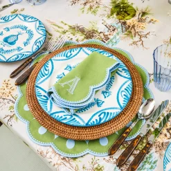 Mrs. Alice Blue Melograno Starter Plates (Set of 4)< Starter Plates | Crockery Sets