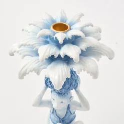 Mrs. Alice Blue Monkey Candle Holders (Pair)< Summer Candleware | Candle Holders