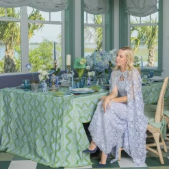 Mrs. Alice Blue Palm Glassware (Set of 8)< Summer Glassware | Glasses