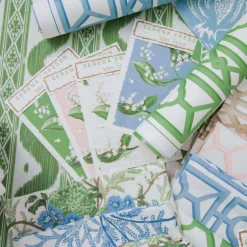 Mrs. Alice Blue Pavilion Fabric< Serena Fresson Fabrics