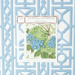 Mrs. Alice Blue Pavilion Fabric< Serena Fresson Fabrics