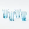 Mrs. Alice Blue Positano Glasses (Set of 4)< Glasses