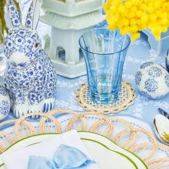 Mrs. Alice Blue Positano Glasses (Set of 4)< Glasses