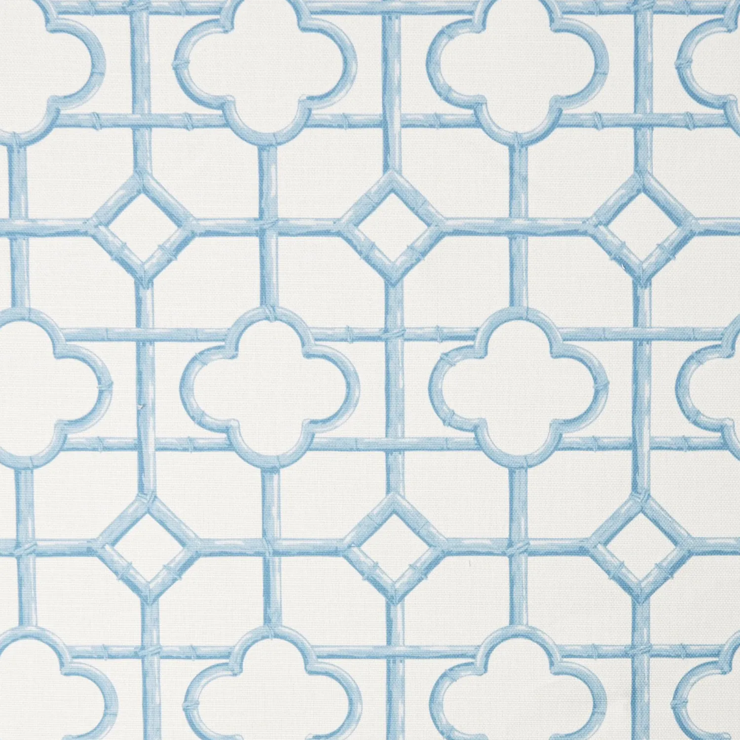 Mrs. Alice Blue Shaded Bamboo Fabric< Serena Fresson Fabrics